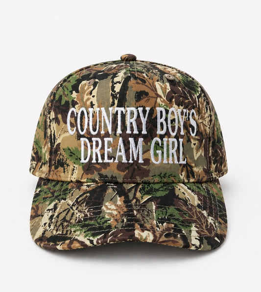 Dream Girl Camo Hat